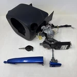 08-17 Mitsubishi Lancer Ignition Lock Cylinder Shroud Key Door Handle. Fixed Price $127.46.