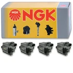 4 Pc Ngk 49081 U5328 Ignition Coils For Uf271 Uf-271 Ic400 Gn10298 E226 D581 Zx. Fixed Price $148.09.