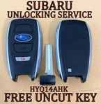 Unlocking Service For Subaru Smart Key Proximity Remote Fob Hyq14ahk Hyq14akb. Fixed Price $18.95.