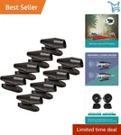 8 Pack Deer Whistles For Cars Wind-activated Plastic Fit Vehicle Safety. Fixed Price $17.98.
