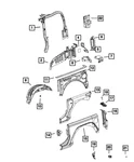 Genuine Mopar Sport Bar Left 68537269ad. Fixed Price $650.93.