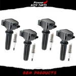 4pcs Ignition Coil&spark Plug Pack For Ford Fusion Focus Lincoln 2.0l 2.3l Uf670. Fixed Price $38.74.