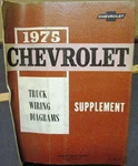 1975 Chevrolet Electrical Wiring Diagram Dealer Manual Supplement Truck. Fixed Price $19.75.