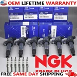6 Ignition Coil & Ngk Iridium Spark Plug For Hyundai Santa Fe Kia Sorento Uf546. Fixed Price $89.99.