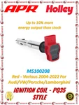 Apr Red Ignition Coil Pq35 Style For Audi/vw/porsche/lamborghini Ms100208. Fixed Price $38.50.