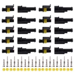 Muyi 10 Kit 1 Pin Way Waterproof Electrical Connector 1.5mm Series Terminals .... Fixed Price $13.23.