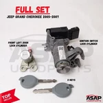 Ignition Switch + Left Door Lock Cylinder 2 Keys Jeep Grand Cherokee 2005-2007. Fixed Price $159.99.