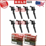 Motorcraft Platinum Spark Plugs & Performance Ignition Coils Set Of 16 For Ford. Fixed Price $153.95.