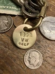 1998 Vw Golf Gti Volkswagen Key Fob 98. Fixed Price $13.95.