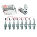 8 Pcs Ngk V-power Spark Plugs For 1972-1973 Mercedes-benz 280sel 4.5l V8 - Fy. Fixed Price $31.97.
