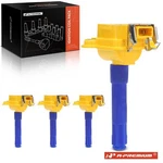 A-premium 4x Yellow Ignition Coil For Volkswagen Passat Golf Audi A4 A8 Quattro. Fixed Price $61.99.