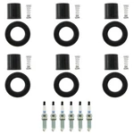 Ngk 6 Laser Iridium Spark Plugs Coil Boots Kit For Acura Rl Tl 3.7l V6. Fixed Price $135.95.