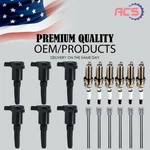 6x Oem Ignition Coil & Spark Plug W/plugs For Jaguar Xj6 Xjr Xjs 4.0l Uf384. Fixed Price $101.98.