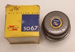 Stant So-67 Oil Filler Cap 52-59 Ford 6 Cyl (see Descr For All Fitment) Nos. Fixed Price $21.99.