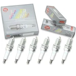 6 Pcs Ngk Laser Iridium Spark Plugs For 2006-2008 Honda Ridgeline 3.5l V6 - Gn. Fixed Price $80.93.