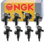 8 Pcs Ngk Ignition Coil For 2008-2009 Dodge Durango 4.7l V8 - Spark Plug Ap. Fixed Price $276.73.