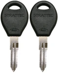 2 New Replacement Uncut Blade Key Blank For Nissan, Infiniti, Subaru. Fixed Price $14.95.