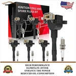 6 Ignition Coils & Spark Plugs Kit For Bmw 740il 1993 1994 1995 4.0l V8. Fixed Price $86.99.