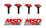 82544 Msd Ignition Coil - Blaster Series Red 4-pack. Fixed Price $327.95.