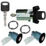 Ford Ignition Key Switch Lock Cylinder & Two Door Tumbler Set Black 2 Keys. Fixed Price $128.96.