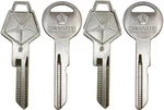 New Chrysler Dodge Factory Original Door & Ignition Key Blank Set W/ Logo - Pair. Fixed Price $27.45.