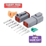 Quickcar 71-342, Kit Deutsch Connector - 4-pin High Performance & Racing Parts. Fixed Price $41.36.