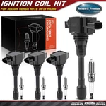 4pcs Ignition Coil & Iridium Spark Plug Kits For Nissan Versa Note 14-19 Micra. Fixed Price $78.29.