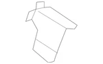 Genuine Mercedes-benz Rear Body Reinforcement 204-646-06-62. Fixed Price $9.45.