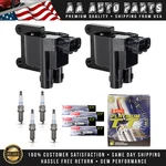 2 Ignition Coil & 4 Denso Platinum Spark Plug Fit Toyota Tacoma 1998-2000 2.7l. Fixed Price $64.79.