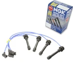 1 Pc Ngk Spark Plug Wire Set For 1997-2001 Nissan Altima 2.4l L4 - Engine Jj. Fixed Price $60.75.