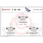 Brembo For 18-20 Audi Rs3/ Tt Rs Quattro Rear Low-met Brake Pad. Fixed Price $48.01.