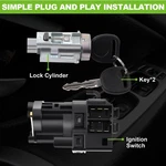 Lock Cylinder With Key & Ignition Switch For Chevy Impala Malibu Olds Alero. Fixed Price $36.49.