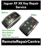 Repair Fixing Service For Jaguar Xf X250 / Xk X150 5button Smart Remote Key Fob. Fixed Price $33.95.