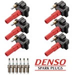 Ignition Coil & Denso Iridium Spark Plug For Subaru Outback Tribeca 3.6l Uf666. Fixed Price $159.34.