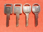 4 Gm Original Chevy Buick Pontiac Oldsmobile Key Blanks 1971 75 79 83 84 85 1986. Fixed Price $18.97.
