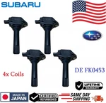 Genuine Subaru Set Of 4 Ignition Coils For 2013-16 2.0l/2.5l H4 #fk0453. Fixed Price $130.00.