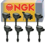 8 Pcs Ngk Ignition Coil For 2003-2008 Infiniti Fx45 4.5l V8 - Spark Plug Tn. Fixed Price $430.60.