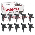 10 Pc Hitachi Right Ignition Coils For 2018 Ford E-350 Super Duty 6.8l V10 Fd. Fixed Price $326.14.