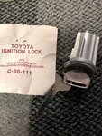 New Toyota Ignition Cylinder For 72-78 Pickups - C-30-111 Asp. Fixed Price $29.99.