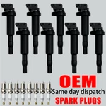 8x Oem Ignition Coil & Iridium Spark Plug For Bmw 550 650 750 X5 X6 Uf592. Fixed Price $105.04.