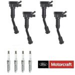 Oem 4 Ignition Coil & Motorcraft Spark Plug For Ford Escape Fusion 1.5l L4 Uf735. Fixed Price $175.03.