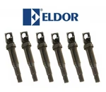 6 X Updated Ignition Coils With Spark Plug Connectors Eldor Oem For Bmw. Fixed Price $185.45.