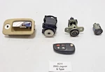 2003-2004 Oem Jaguar S-type X200 Ignition Driver Door Glove Lock W/ Key Set. Fixed Price $345.00.