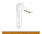 Gm Oem 16-19 Cascada Restraint Systems Roll Bar-roll Bar Bolt 13411621. Fixed Price $29.73.