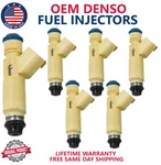 X6 Oem Denso Fuel Injectors For 2001-03 Ford Escape 3.0l V6 #yl8e-c7b, Yl8e-c2b. Fixed Price $135.00.