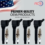 4x Oem Ignition Coil & Iridium Spark Plug For Vw Jetta Audi A3 A4 Q5 L4 Uf765. Fixed Price $55.06.