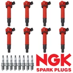 Energy Ignition Coil & Ngk Platinum Spark Plug For Toyota Tundra 4runner Uf230. Fixed Price $145.99.