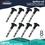 8pcs Ignition Coils 077905115aa For Volkswagen Phaeton Touareg 4.2l V8 04-06. Fixed Price $102.99.
