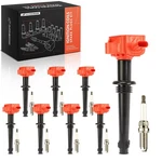 A-premium 8x Ignition Coil & Iridium Spark Plug For Land Rover Lr4 Jaguar Xf. Fixed Price $137.99.