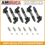 6pcs Ignition Coil And Iridium Spark Plug Kit For 2008-2011 Volvo Xc70 3.0l 3.2l. Fixed Price $70.99.
